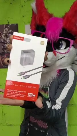 Cargador de alta velocidad 120W #furrymexico #furry #publicidad #tiktokshop #tranyoo #120w #paratii 
