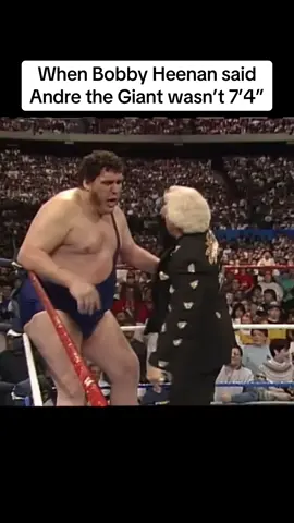 Andre the Giant vs Bobby Heenan #andrethegiant #viral #trending #tiktok #fyp 