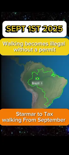 September 1st 2025walking became illegal without a permit starmer to tax walking from September #deportation #bbcnews #ukbbcnews #unitedkingdom #mass 