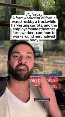 Tragic Reality: Farm Worker Killed, Employers Disregard Humanity #foryou #foryoupage #fyp tiktok #storytime #immigrant #indiana #latinxcreatives #farmworkers #indianapolis #greenscreen #usa#America#trump #california #tiktok #viral#greenscreen #usa #greenscreenvideo #tariff #breakingnews #undocumentedandunafraid #nyc #breakingnews#breakingnewsalert