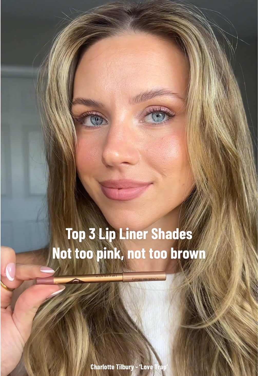 3 of my favorite ‘not too pink, not too brown’ lip liner shades!! What are your fav’s??  Products:  @Charlotte Tilbury ‘love trap’  @Anastasia Beverly Hills ‘raisin’ @MakeUpForEverUSA ‘wherever walnut’  #lipliner #lipcombo #fallmakeup #makeuptok 