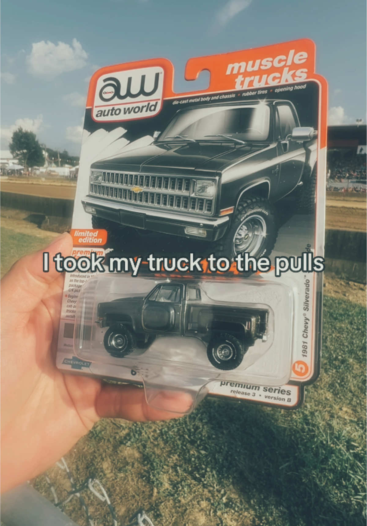 My 81’ Chevy Silverado Stepside and The Warrior pulling team in a Chevy Scottsdale 💪🔥🔥 #girllikeswheels #fyp #diecastcollector #DiecastAddict #MiniCarCollection #diecastdaily #countyfair #pov #hotwheeladdict #diecast #diecastcollection #hotwheelsdaily #chevy #chevrolet #chevygang #bowtienation #truck #trucksoftiktok #truckpulls 