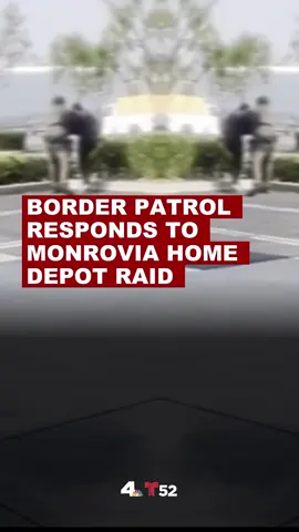 Border Patrol comments on Monrovia Hone Depot raid. The agency called it a “targeted immigration enforcement operation”, but did not mention the 52 year old Roberto Carlos Montoya Valdez who died fleeing from agents.