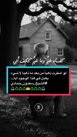 لو أمطرت ذهباً من بعد ما ذَهبا لا شيء يعدل في هذا الوُجود أَبا … الشيخ سعدون حمادي #استخدمو_القالب_اجر_لي_ولكم_ان_شاءالله🍂 #تصميم_فيديوهات📚🎤 #foryou #اذكروني_بدعوة_صادقة☝️ #fyp 