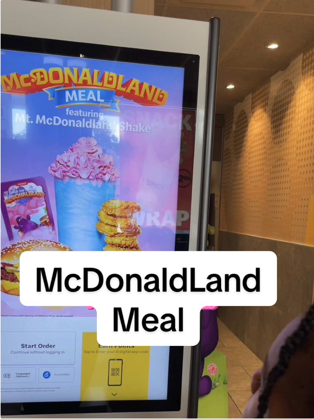 Part 1 McDonaldland meal @McDonald’s #fyp #mcdonaldland #specialneeds #foodreview #autism 
