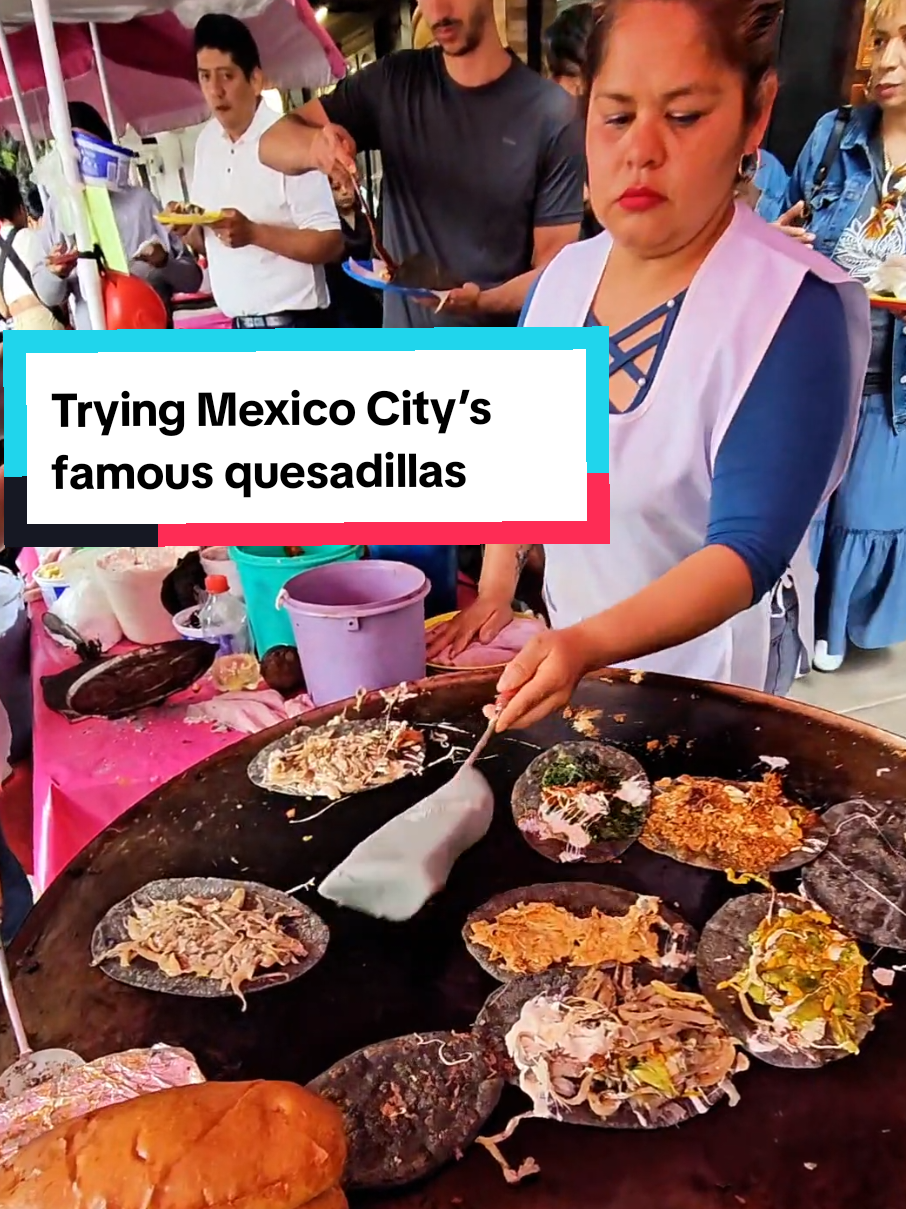 Have you tried Jenni's Quesadillas in Mexico City?  Watch til the end to see my full review! ☺️🇲🇽 📍 Mexico City, Mexico  #mexico🇲🇽  #fypシ  #mexicocity  #ciudaddemexico🇲🇽  #visitmexico🇲🇽  #mexico🇲🇽tiktok  #mexicoviral  #cdmx  #quesadillas 