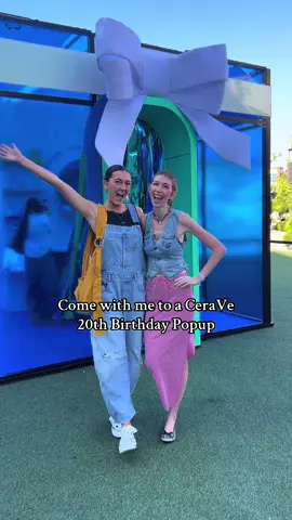 Come with me to a CeraVe 20th Birthday Popup! It’s 11-5 today in Riverton, Utah at Mountain View village next to the Cinemark.  This Popup is so cute and they have swag bags (while supplies last), a keychain bar, photo opps, a fun mascot and you can talk to a dermatologist! Things to do in Utah this weekend  @CeraVe Offical Account @Tinapey @tayia.d @row  #cerave #thingstodoinutah #saltlakecity #ditlvlog #thingstodoinslc 