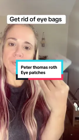 These eye patches are the best #TikTokShopCreatorPicks #creatoricons #peterthomasroth #peterthomasrothinstantfirmeye #peterthomasrothinstantfirmx 