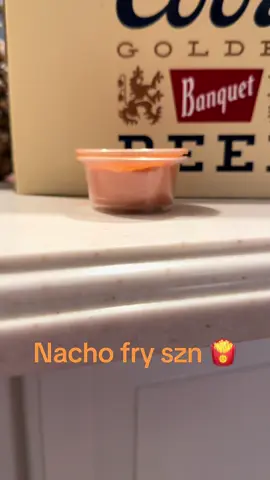 Last day for nacho fries so Taco Bell hooked me up w the rest of their seasoning 😂🍟 #tacobell #nachofries #fyp #viral #fy 