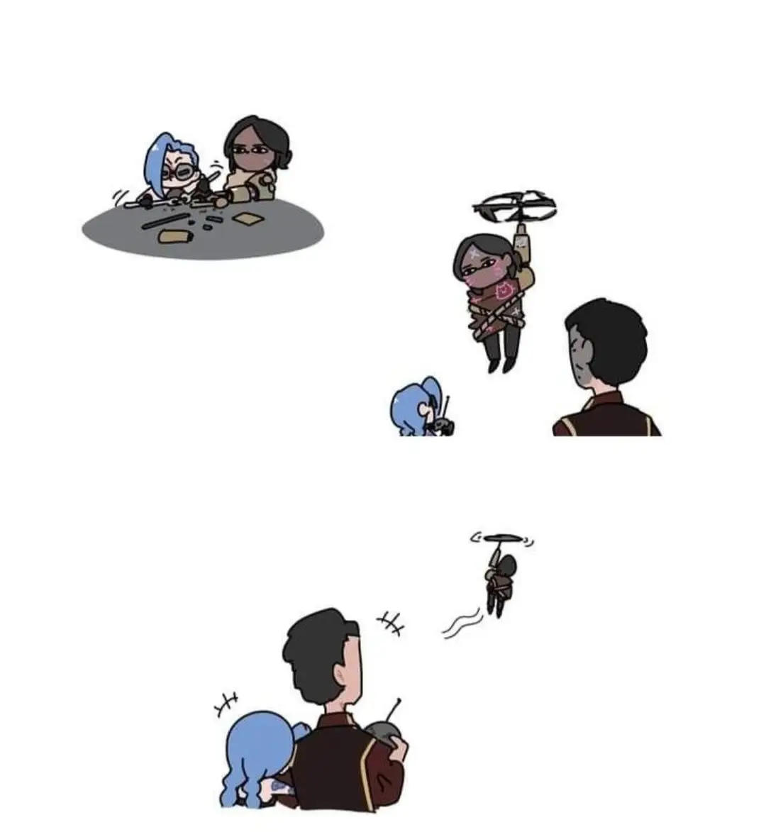 #sevika Our women never got a break did she?I do headcanon she could actually at least somewhat relax around jinx and isha cause there no way they didn't do stuff together and such.  Honestly anyone else think maybe sevika saw silco in some shape or form as family not even a father firgue maybe like an uncle or something?cause she did care about hus death #fypageシ♡ #jinxarcane #silcoarcane #fyp 