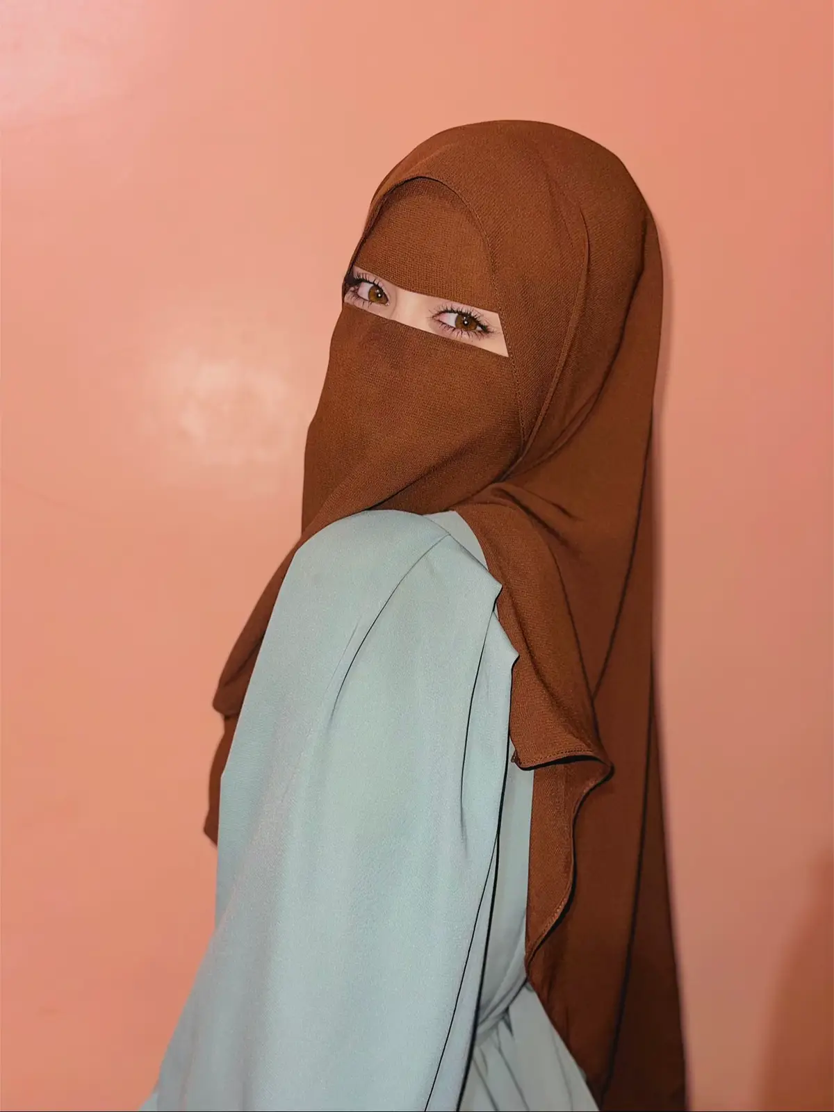 الفستان من @Billa Store  #لبس #نقاب #ستايل #اونلاين #niqab 
