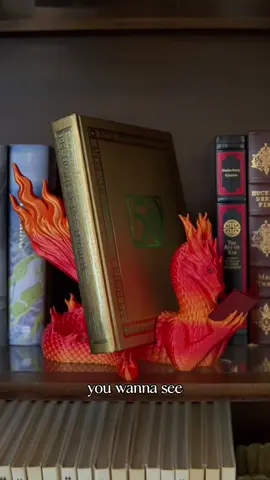 I call it the Flamewing Book & Tablet Display 🐉🔥 Perfect for holding your favorite book, tablet, or phone. #3dprinting #3dprint #BookTok #dragon #fantasydragon               