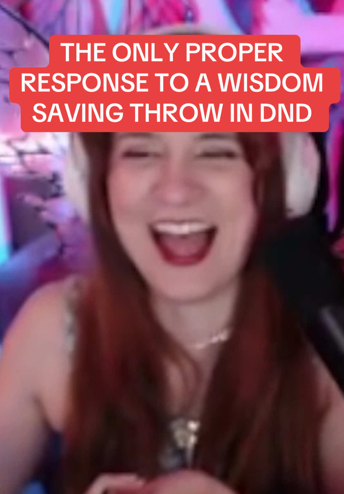The PROPER Reaction To A D&D Saving Throw 🤣 #dnd #dndtiktok #dungeonsanddragons #ttrpg 