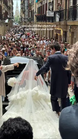Such a magical moment 🥹 #wedding #weddingday #weddingdress #fyp 