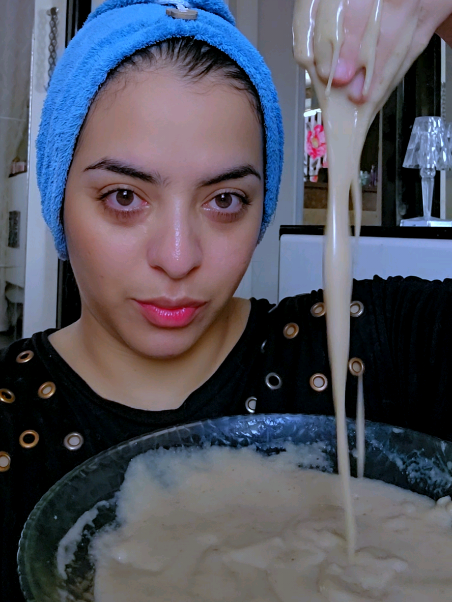 معلقة كتان اقوى مليون مرة من الكيراتين 🤏🚿🎲🎲🎲🫂🫂🫂 #fyp #viral  #skincare #hair #شروق_واسلاوو 