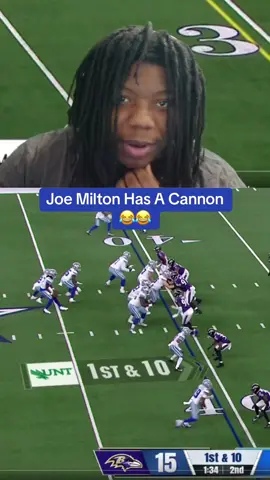 Joe Milton Must Be Studied 😂#nfl #cowboys #joemilton #fyp #viral