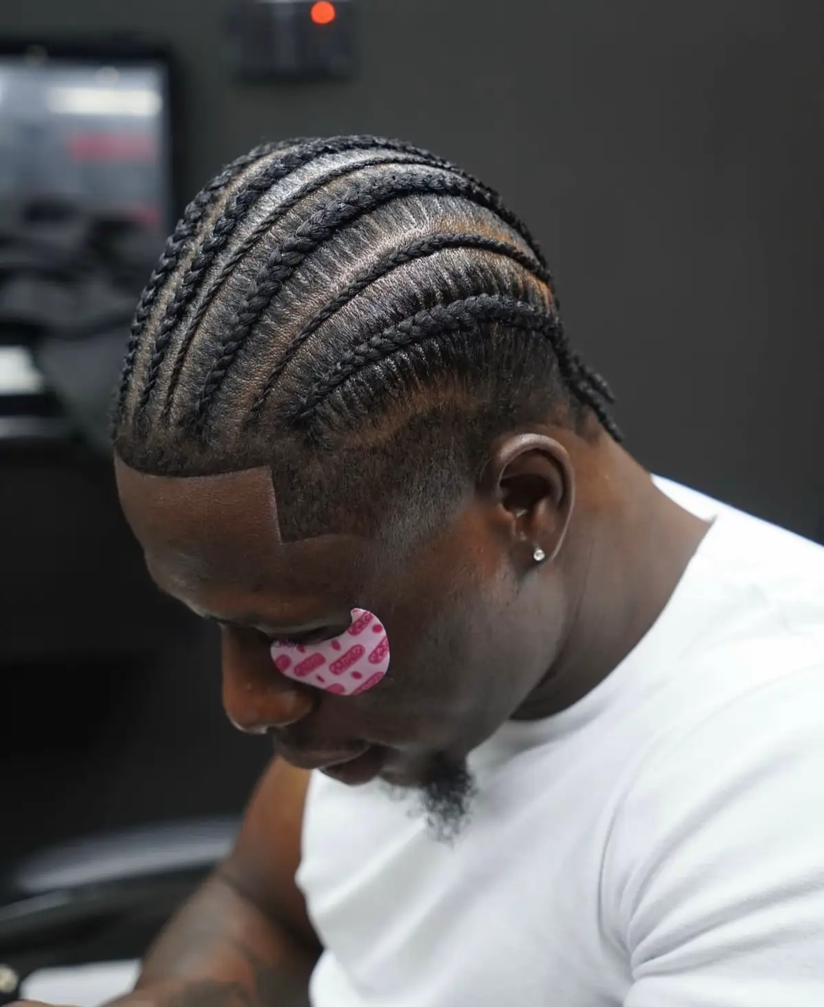 Rate it  in your phone battery 🔋 percent  ☺️💇🏽 #topzycut #fyp #menbraids  #goviral #20kviews 