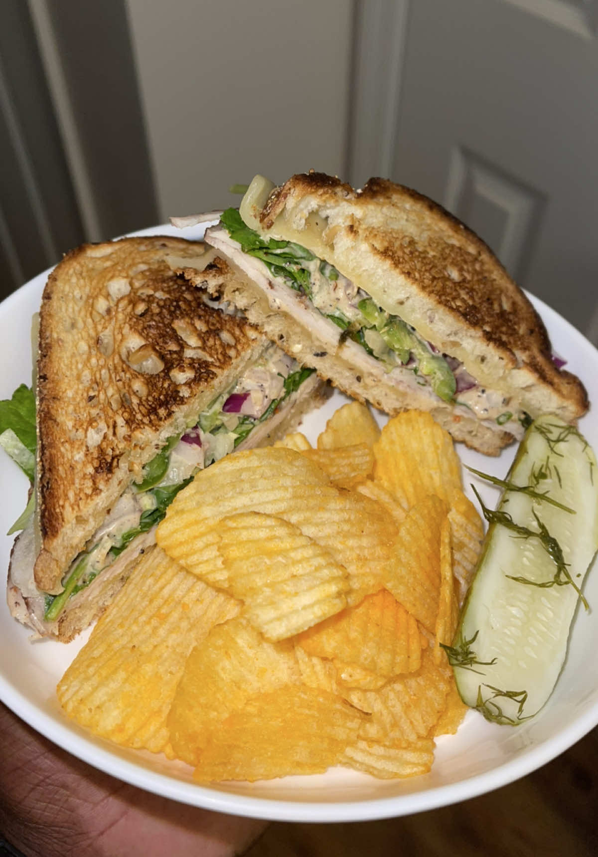 Jerk Turkey Sammich.🔥🥪 #fypシ  #trending #cooking #atlanta #eatzbyv 