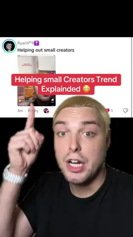 Helping small creators trend explained #greenscreen #ayhtee #ayhteecommunity #smallcreator 