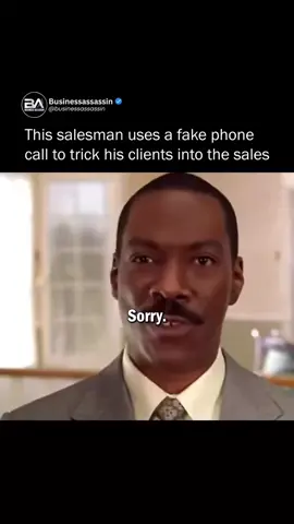 In sales, it’s all about bringing them to a point of decision, sprinkled with a sense of urgency. Some people it’s just fear of the unknown, and sometimes, they just need a little push lol  #eddiemurphy #sales #house #entrepreneur #business 