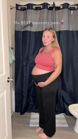 I am literally living in these until I give birth🤣🤰🏼 #maternity #3rdtrimester #firsttimemomtips #maternityfashion #pregnantlife  