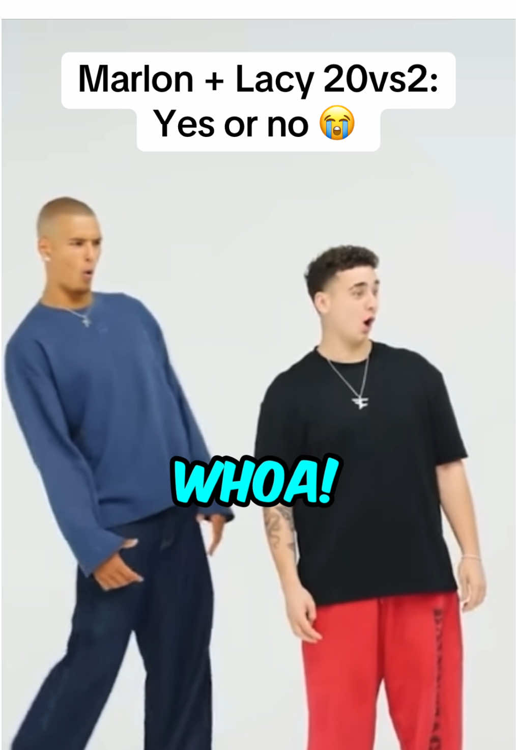 Big personalities is crazy 😭 @Marlon @Lacy #sidemen #20vs2 #date #yesorno #rizz 