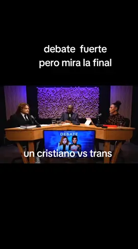 #debate fuerte #cristiano vs trans
