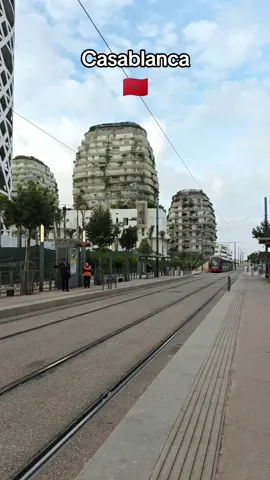Casablanca Finance City 🇲🇦 #casablanca #casa #tramway #morocco #maroc