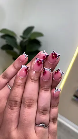 Shorties for the win 😍  #zebraprintnails #nailinpo #watchmework #fyp #baddieinspo