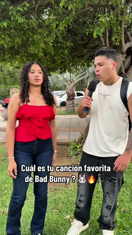 Cuál es tu canción favorita de Bad Bunny ? 🐰🔥🎵 #fyp #badbunnypr #badbunny #puertorico #parati 