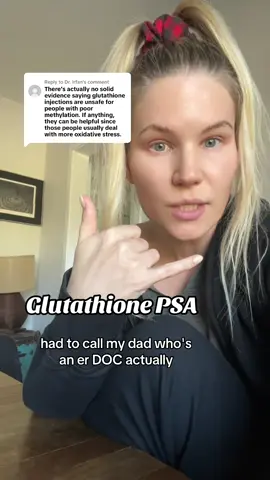 Replying to @Dr. Irfan glutathione PSA!! just because there’s not enough money to be made warrant an official scientific study doesn’t mean you get to ignore years of anecdotal evidence. Glutathione IV’s & injections are gaining popularity but be warned. Not everyone can tolerate taking glutathione like this!!! #glutathione #glutathioneinjection #glutathioneglow #glutathioneinjection 