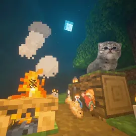 Ну глупенький ну под носом же лежит все кушай кушай #майнкрафт #Minecraft #котики #мемы #котята