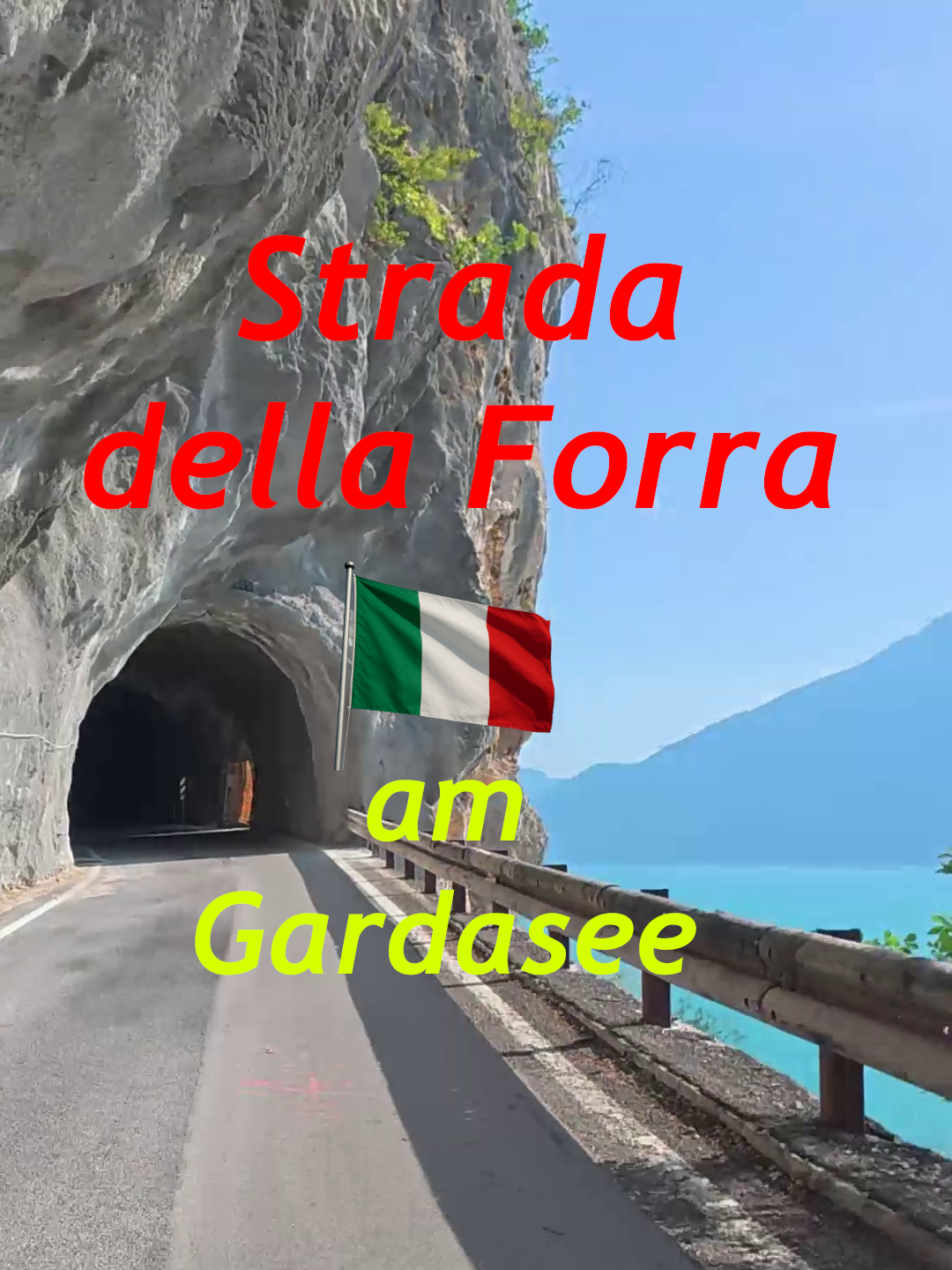 Wieder offen! Strada della Forra am Gardasee. Das achte Weltwunder. #italien #gardasee #stradadellaforra #motorrad #lagodigarda Musik von Ronald Kah, Web: https://ronaldkah.de/, @ronaldkah