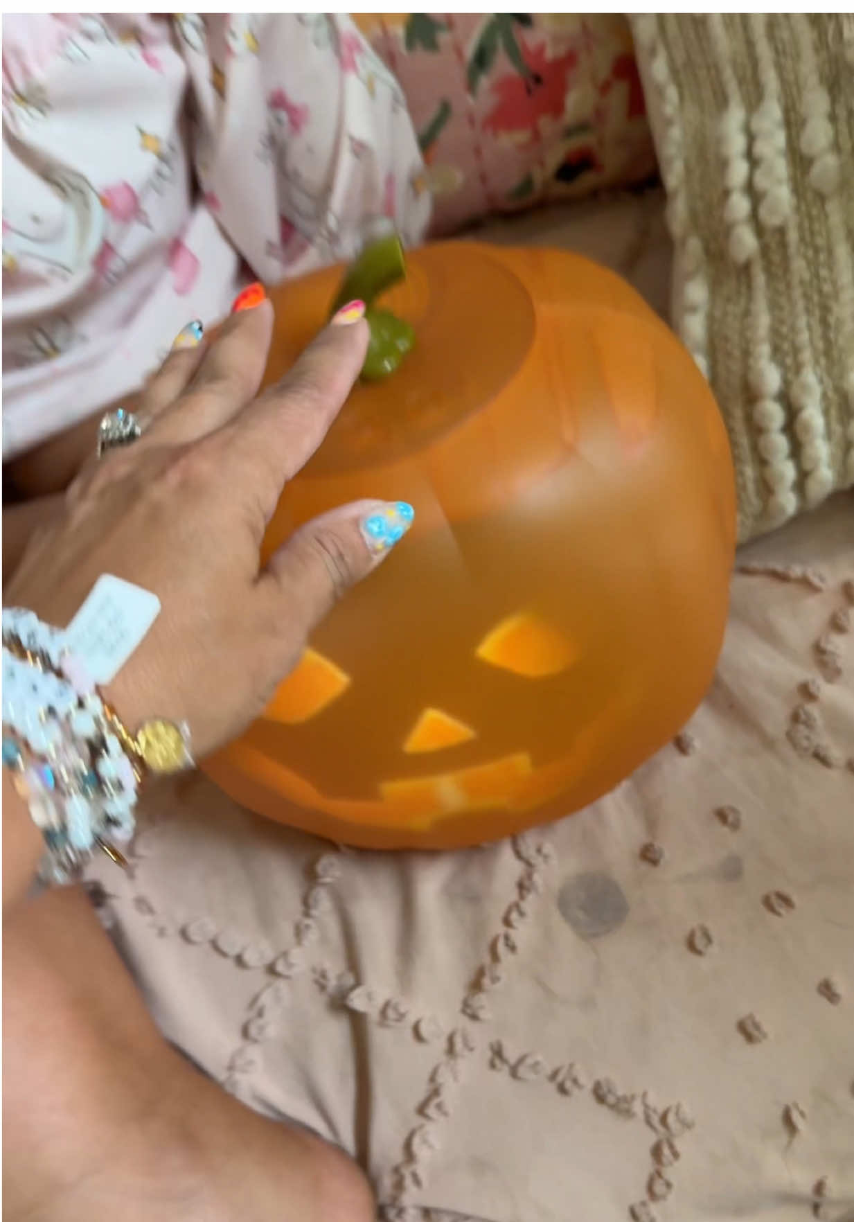 Light up your Halloween with the Jabberin’ Jack animated talking pumpkin 🎃👻 This Halloween decoration sings, jokes, and tells spooky stories with over 70 minutes of animations and songs. Perfect for porches, parties, or indoor décor, this talking jack-o’-lantern is the ultimate way to entertain trick-or-treaters and guests. Easy to set up and reusable year after year, it’s one of the best Halloween decorations for creating a fun, spooky vibe. #JabberinJack #talkingpumpkin #HalloweenDecorations #animatedpumpkin #spookyhalloweendecor 
