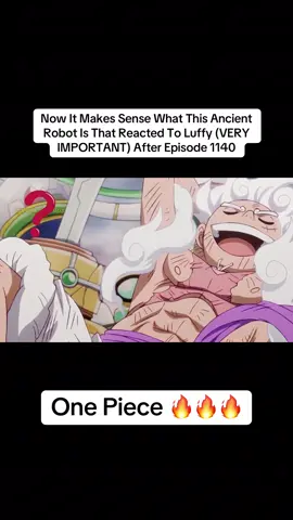 The Ancient Robot That Reacted To Luffy After One Piece Episode 1140 #onepiece #onepieceanime #luffy #zoro #nami 