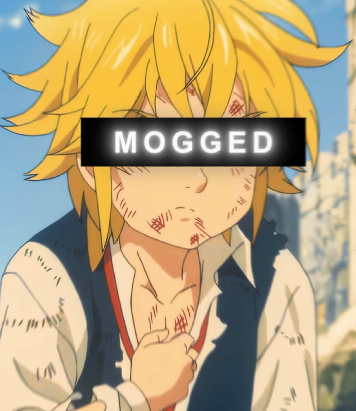 “Just be greedy bro” brutal.🥀ll #vsshark #animeedit #sevendeadlysins #meliodasedit #meliodas 