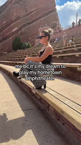 red rocks is my dream #fyp #newartist #oops #redrocksampitheater 