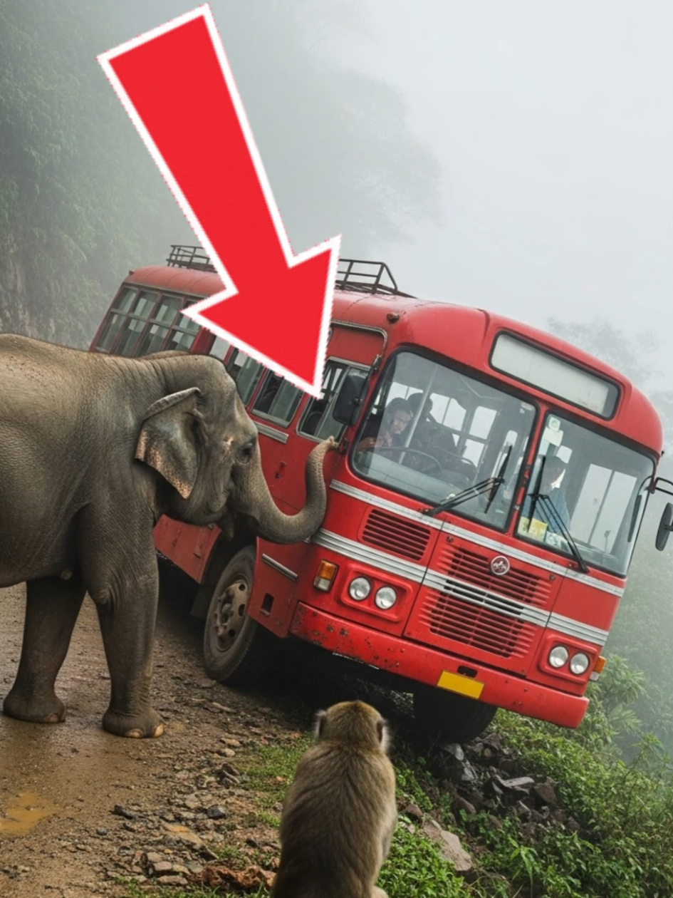 Bus Nearly Fell Off a Cliff... Monkey & Elephant Saved All the Passengers 🐒🐘💔 | Rescue Story A red bus was on the brink of disaster—slipping toward the edge of a foggy cliff on a remote mountain road. The passengers inside were frozen in fear. No one knew what to do... until an unexpected duo arrived. 🐒 A brave monkey sprinted down the muddy trail, desperately calling for help. 🐘 And soon, an intelligent elephant followed—stepping in at the perfect moment to stop the tragedy. Using its powerful trunk, the elephant pulled the bus back to safety. The passengers couldn't believe their eyes. The monkey danced with joy, and the elephant raised its trunk in triumph. Together, they became heroes. This is more than a rescue story. It’s a story of instinct, courage, and the extraordinary bond between animals and humans. 💬 What would YOU do if you saw a bus about to fall off a cliff? 💬 Do you believe animals can sense danger better than humans? 💬 Which moment in the video moved you the most? 👇 Tell us in the comments and don’t forget to: 👍 Like 💬 Comment 🔔 Subscribe for more emotional animal rescue stories from Animal Stories Club! animal rescue, monkey saves people, elephant rescue story, bus cliff accident, emotional animal story, wild animals helping humans, dramatic rescue, bus nearly falls, monkey elephant hero, heartwarming animal story IMPORTANT WARNING: All content on this channel is created using artificial intelligence technology. FICTIONAL or true stories have been videotaped using artificial intelligence. Enjoy watching, hoping your love for animals will always live on. #AnimalRescue  #MonkeyHero  #ElephantRescue  #BusAccident  #RescueStory       