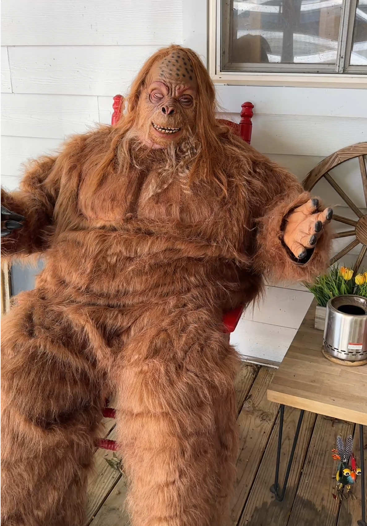 Plus Size Sasquatch Adult Costume - Bigfoot Funny Adult Halloween Costume #sasquach #bigfoot #costume #halloween #tiktokshopcreatorpicks 