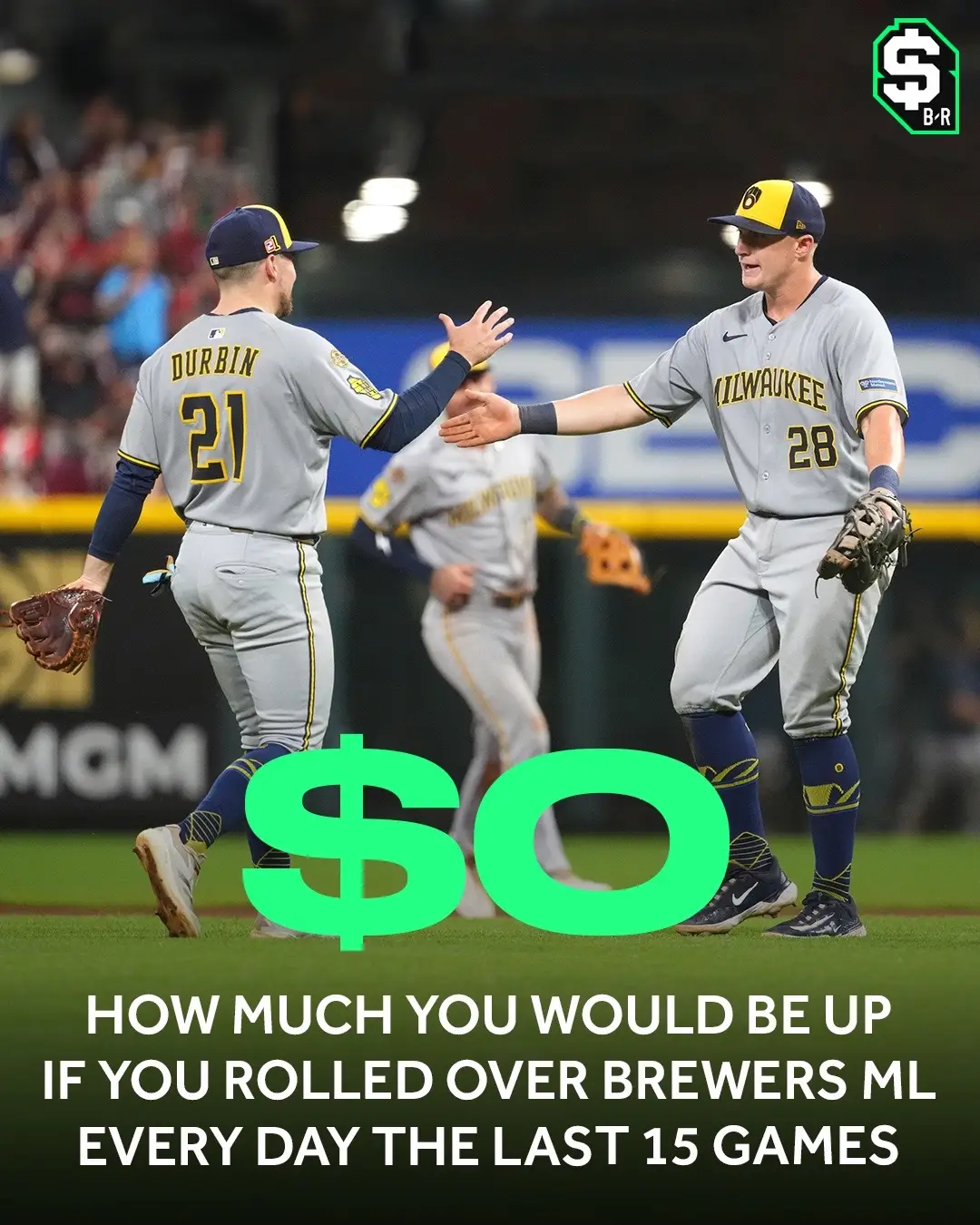 (H/T JustinGrohall/X) #MLB #Brewers #Baseball #betting 