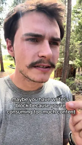 Writers block? Or overconsumption?  When our minds are full, we get stuck creating regurgitations of what we’ve consumed. Original creations arise from that inner intuitive emptiness! It’s what Einstein was talking about when he said “I didn’t arrive at an understanding of the laws of the universe through my rational mind”. 