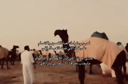 لعب بي غرامك لعبة الغصن والانسام  على قمة اللي قمته تتعب الراقي عسى عيونك اللي بين الاغضاي والسلهام مايجذب نظرها الا سحابي وبرااقي . #مجاهيم_الشيابين #fyp #f #مجاهيم 