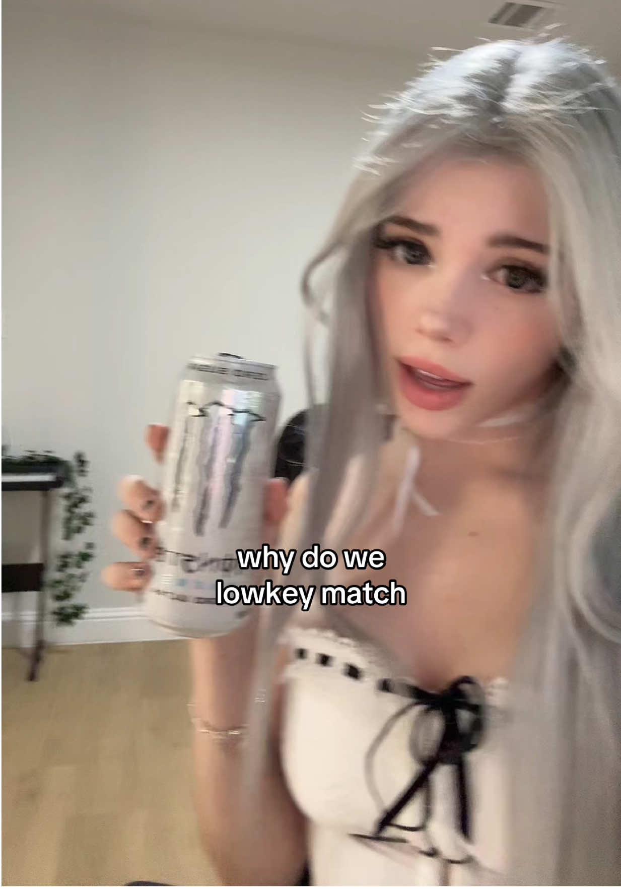 why do we lowkey match #fyp #whitemonster 