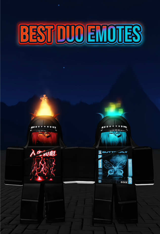 Mejores Emotes de Duo 🗿🔥#roblox #dance #robloxedit #trends #emotes 
