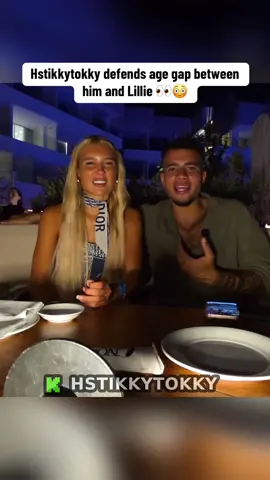 @hscroctokky defends age gap between him and Lillie as his chat rage baits him 🤣 #hstikkytokky #edmatthews #hstikkytokkylive #agegap #fyp 
