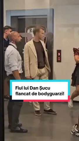 Fiul lui Dan Șucu flancat de bodyguarzi! #rapid #fcsb #derby #superliga #prosport 