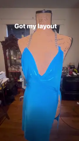Found some fabric in my closet and decided to make something sexy stay tuned  