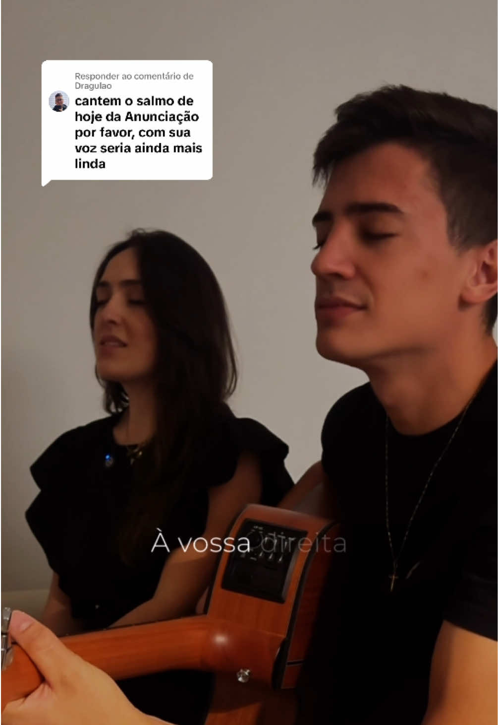 Respondendo a @Dragulao Salmo 44 #catolicos #catolica #musicacatolica #jovenscatolicos #assuncaodemaria 
