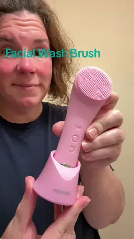 Upgrade your skincare routine with the Pritech Sonic Facial Wash Brush ✨ Comes in pink or blue, has soft silicone bristles, multiple vibration settings, a heat mode for deeper cleansing, and even its own stand. Your skin will thank you!! @Pritech-US #skincare #facebrush #glowingskin #spaathome #pritech 