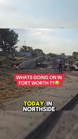 bro what's going on today in Fort worth😂😂 #fortworth #texas #carcrash #accident #dfw 